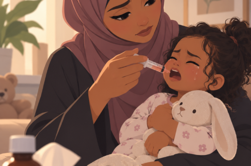 What to do when a toddler won't take medicine